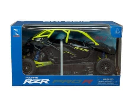 New Ray 1:18 Polaris RZR Pro R - Black with Lime Green
