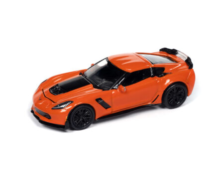 Auto World 1:64 2019 Chevrolet Corvette Z06 - Orange - Premium 2024 Release 1 Version A
