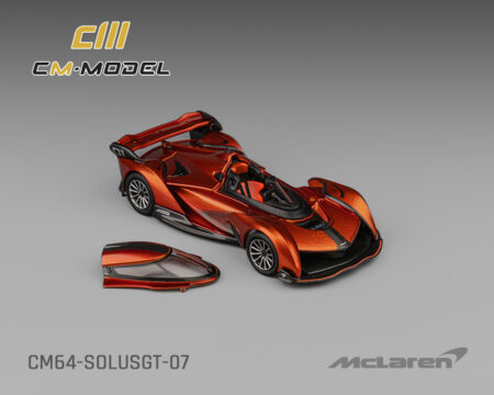 (Preorder) CM Model 1:64 Mclaren SolusGT - Metallic orange - Image 3