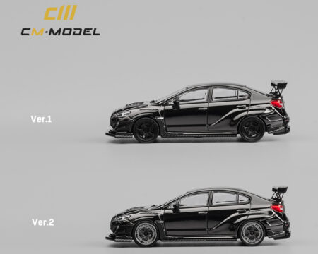 CM Model 1:64 Subaru WRX Varis WideBody 2.0 - Chrome Black - Image 3