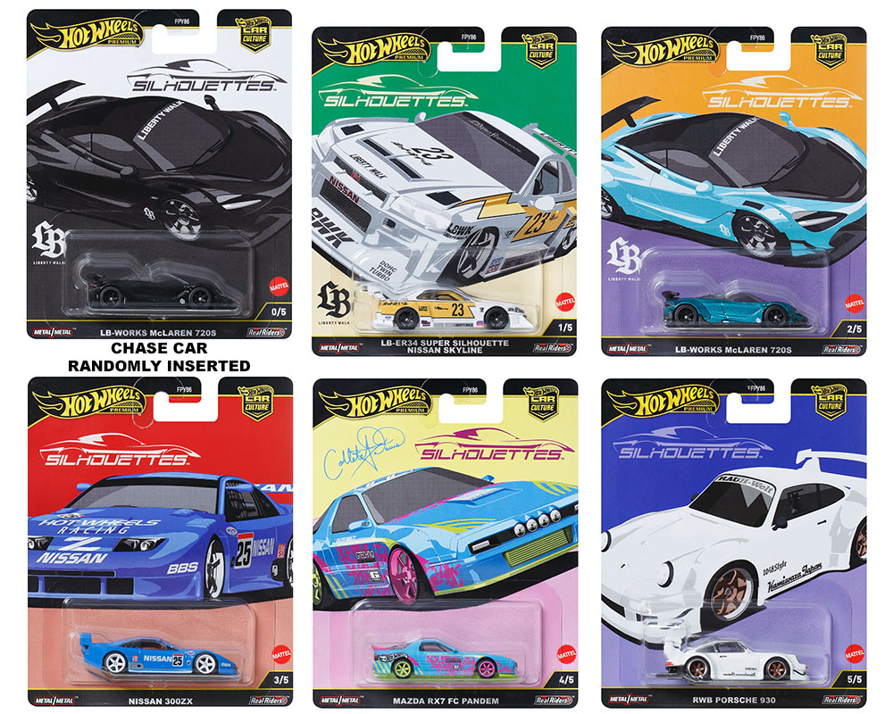 Hot wheels porsche silhouette outlet