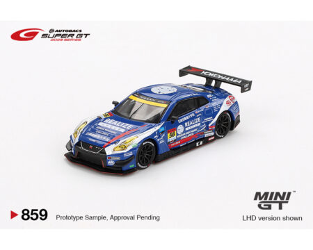Mini GT 1:64 Japan Exclusive Nissan GT-R NISMO GT3 #56 " REALIZE NISSAN MECHANIC CHALLENGE GT-R" KONDO RACING   2023 SUPER GT SERIES - Image 2