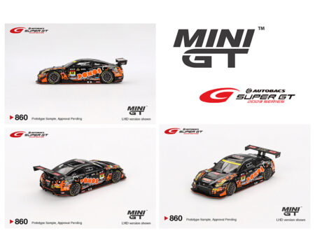 Mini GT 1:64 Japan Exclusive Nissan GT-R NISMO GT3 #10 "PONOS GAINER GT-R" GAINER  2023 SUPER GT SERIES