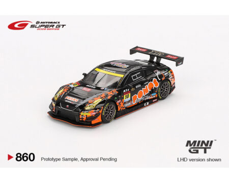 Mini GT 1:64 Japan Exclusive Nissan GT-R NISMO GT3 #10 "PONOS GAINER GT-R" GAINER  2023 SUPER GT SERIES - Image 2