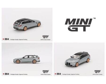 (Preorder) Mini GT 1:64 BMW M3 Competition Touring Brooklyn - Grey