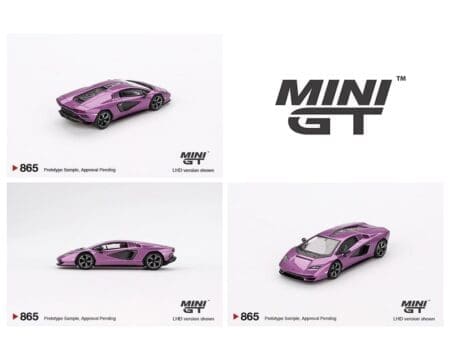 (Preorder) Mini GT 1:64 Lamborghini Countach LPI 800-4 - Viola 30th