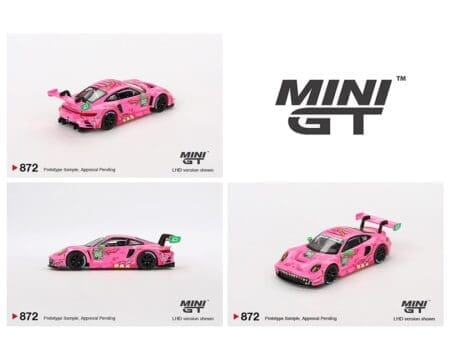 (Preorders) Mini GT 1:64 Porsche 911 GT3 R #80 AO Racing 2023 IMSA VIRginia Roxy