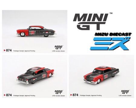 (Preorder) Mini GT x Mizu Diecast 1:64 Lincoln Capri Hot Rod 1954 "Shadow Puppet" Limited Edition