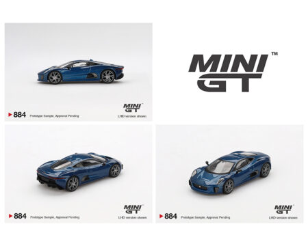 (Preorder) Mini GT 1:64 Jaguar C-X75 - Blue