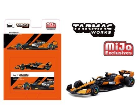 Tarmac Works 1:64 McLaren MCL60 2024 Livery Show Car - Orange - Global64 - Mijo Exclusives