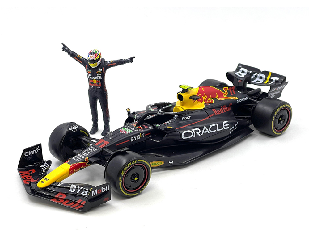 Bburago 1:24 Race F1 Oracle Red Bull RB19 2023 #11 Sergio