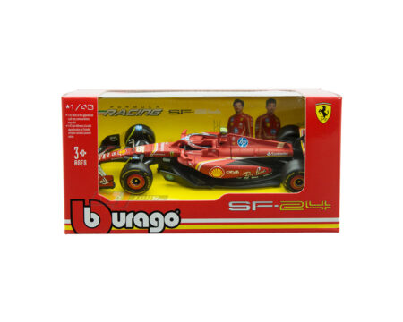 Bburago 1:43 Ferrari F1 Team SF-24 #55 Carlos Sainz - Formula Racing