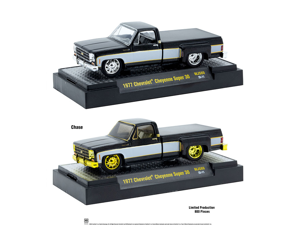 M2 Machines 1:64 1977 Chevrolet Cheyenne Super 30 Pickup