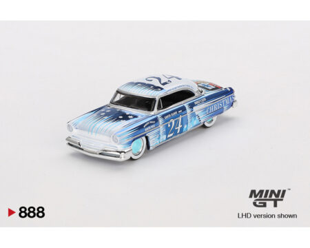 Mini GT 1:64 Lincoln Capri Christmas Hot Rod Set by Tim Sadchikov 2024 Christmas Edition Limited 9,999 Set - Image 3