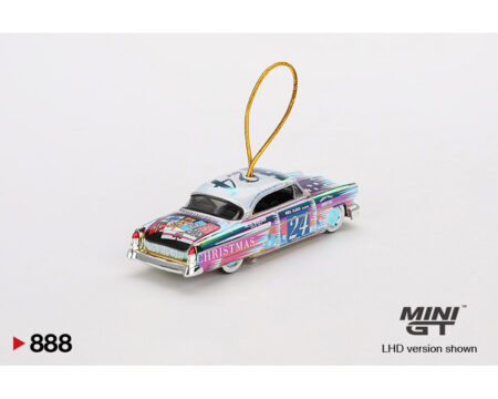 Mini GT 1:64 Lincoln Capri Christmas Hot Rod Set by Tim Sadchikov 2024 Christmas Edition Limited 9,999 Set - Image 5