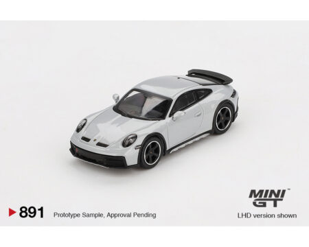 Mini GT 1:64 Porsche 911 Dakar - Ice Gray Metallic - Image 2