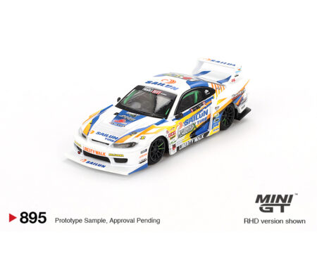 Mini GT 1:64 Nissan LB-Super Silhouette S15 SILVIA #555 2023 Formula Drift Japan - Image 2