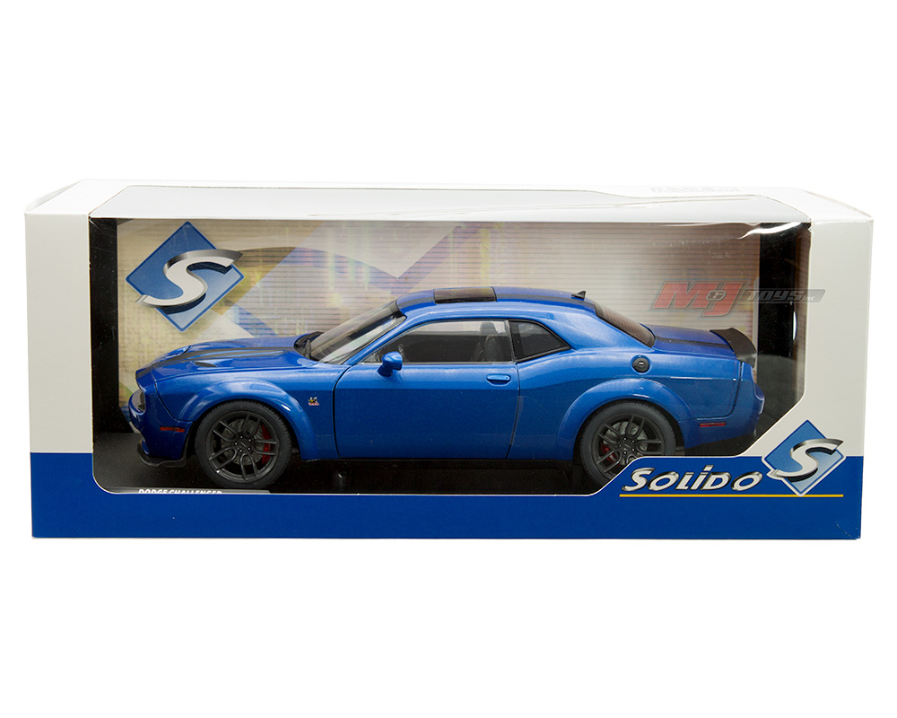 Amazon.com: Solido 1:18 Dodge Challenger R/T SCAT Pack