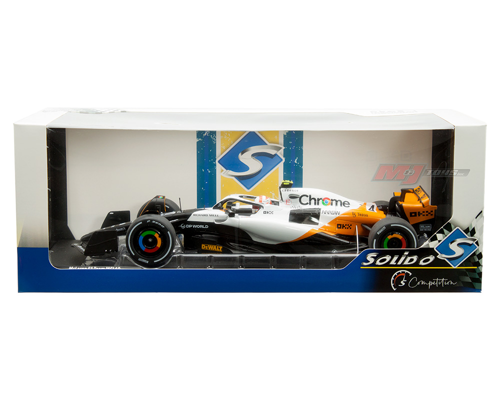 Solido 1:18 McLaren F1 Team MCL60 - Monaco GP 2023 #4 L.Norris