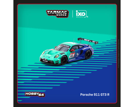 Tarmac Works 1:64 Porsche 911 GT3 R #44 Nurburgring 24h 2023 J. Eriksson / T. Heinemann / N. Menzel / M. Ragginger - IXO Models Collab - Hobby64