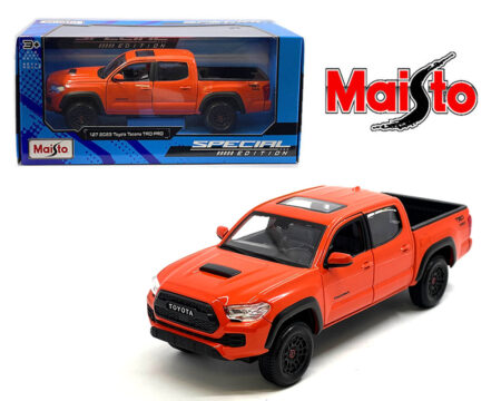 Maisto 1:27 2023 Toyota Tacoma TRD Pro - Solar Octane Orange - Special Edition