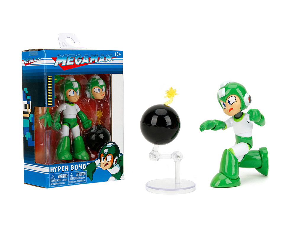 Jada 1:12 Action Figure - Mega Man Hyper Bomb - M & J Toys Inc
