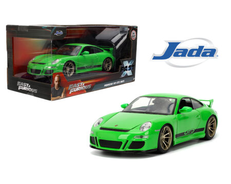 Jada 1:24 Porsche 911 GT3 (997) - Green - Fast & Furious