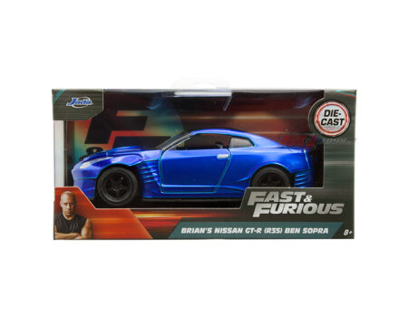 Jada 1:32 Brian's 2009 Nissan GT-R R35 Ben Sopra - Fast & Furious