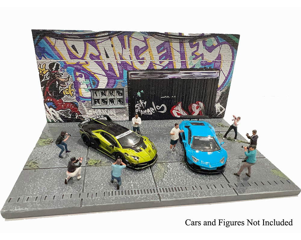 ☆ Creative Diorama Parts①　　　　　　　【特典会員限定】 American Diorama 1:64 MiJo Exclusives LA Street Art Diorama