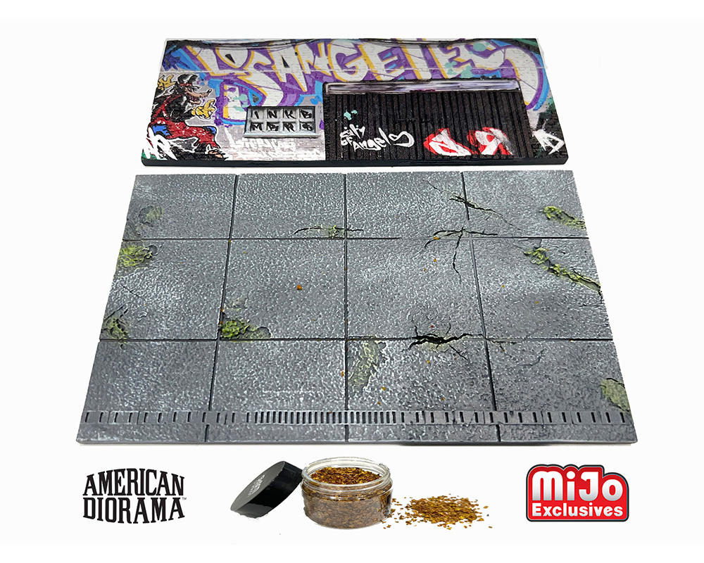 American Diorama 1:64 MiJo Exclusives LA Street Art Diorama