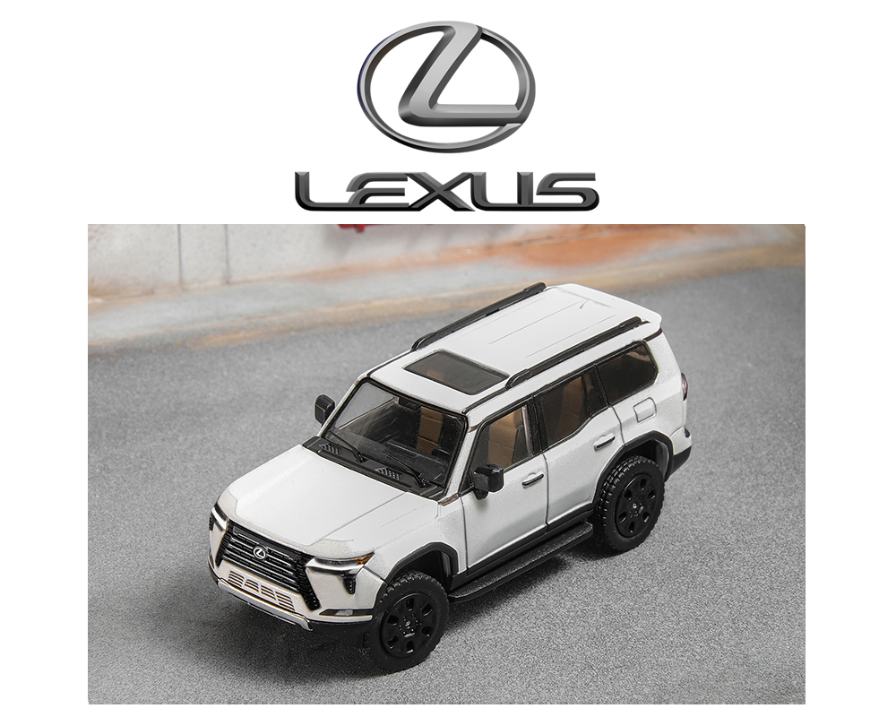 ミニカー G.C.D 1/64 LEXUS GX550 Over Trail LHD 1/64 GCD Lexus GX550 Overtrail (Earth & Black Onyx) Diecast