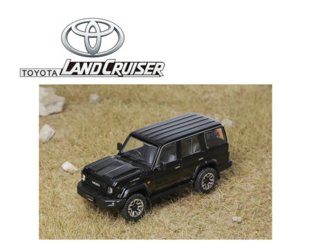 GCD 1:64 Toyota Land Cruiser (J76) 2023 RHD - Black