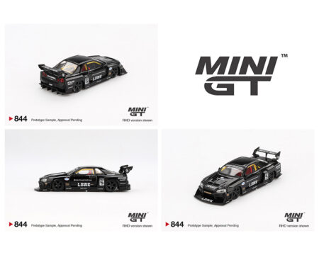 (Preorder) Mini GT 1:64 Nissan LB-ER34 Super Silhouette SKYLINE - Black