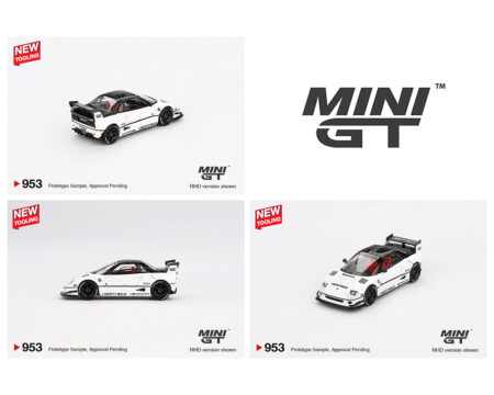 Mini GT 1:64 Mazda AZ-1 Liberty Walk LB40 - White - 2024 Tokyo Auto Salon
