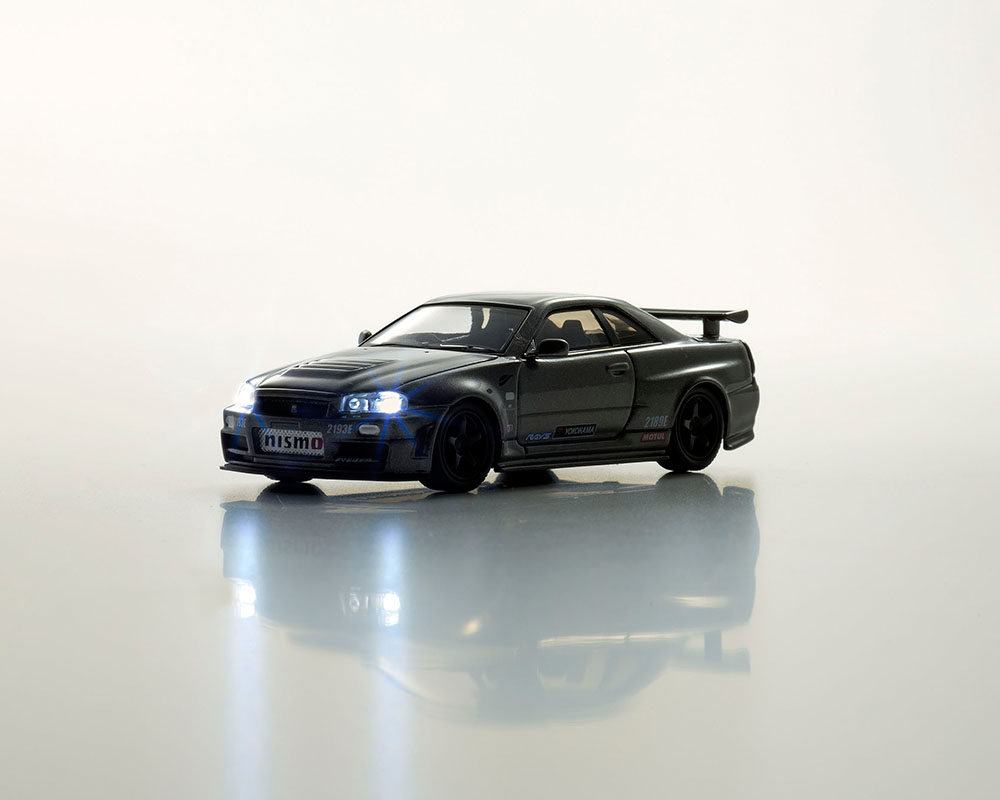 Kyosho 1:64 Nissan Skyline GT-R (NISMO BNR34 CRS Version