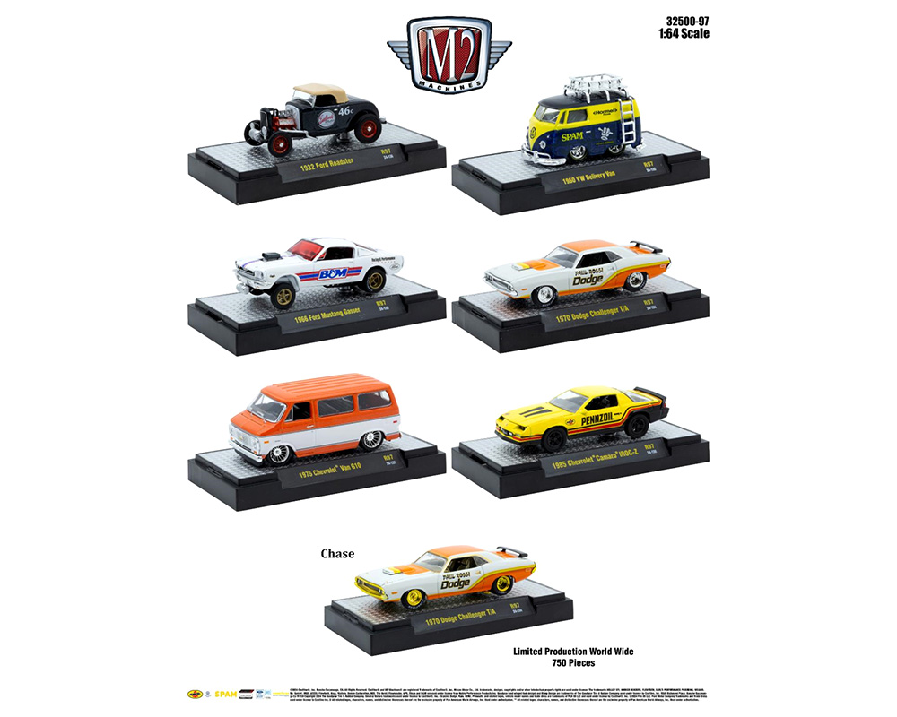 M2 Machines 1:64 Auto-Thentics Release 97 Assortment - M & J Toys