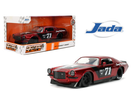 Jada 1:24 1971 Chevrolet Camaro - Red - Bigtime Muscle