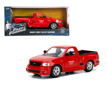 Jada 1:24  Brian's Ford F150 SVT Lightning - Red - Fast & Furious