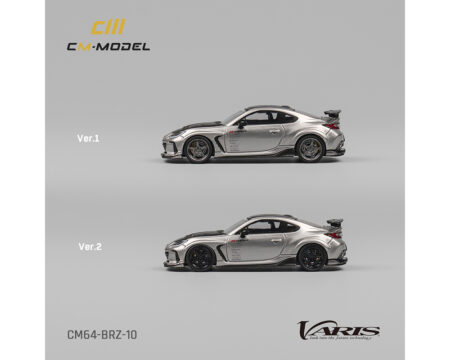 (Preorder) CM Model 1:64 Subaru BRZ Varis Widebody - Metallic Grey - Limited Edition - Image 2