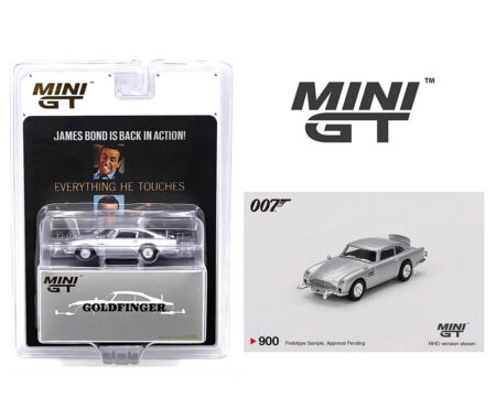 Mini GT 1:64 Aston Martin DB5 James Bond 007 Goldfinger - English Packaging - Limited Edition