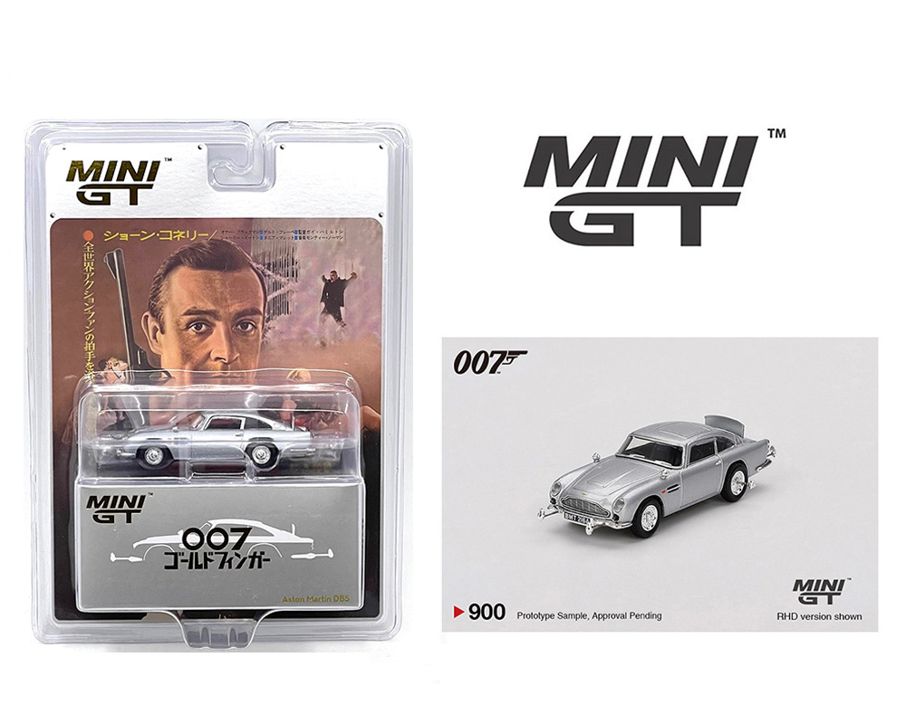 Mini GT - Aston Martin DB5 James Bond 007 Goldfinger