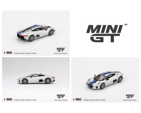 Mini GT 1:64 Jaguar C-X75 - Silver