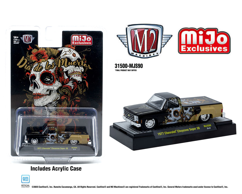 M2 Machines 1:64 1977 Chevrolet Cheyenne Super 30 