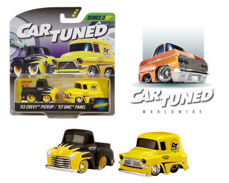 Car Tuned 1:64 2-Pack Series 3 - 1953 Chevrolet Pickup and 1957 GMC Panel Customs