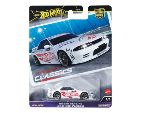 Hot Wheels 1:64 Car Culture 2024 E - Nissan Skyline GT-R (R32) Pandem - Modern Classics