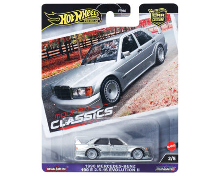Hot Wheels 1:64 Car Culture 2024 E - 1990 Mercedes-Benz 190 E 2.5-16 Evolution II - Modern Classics