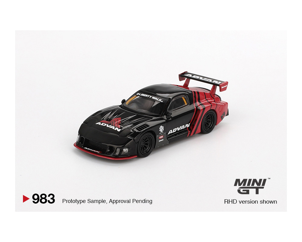 Mini GT 1:64 Mazda RX-7 LB-Super Silhouette Advan - M & J Toys Inc