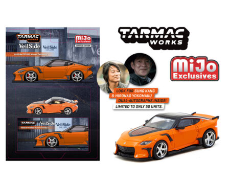 (Preorder) Tarmac Works 1:64 Nissan VeilSide FFZ400 Fairlady Z - Orange - Global64 MiJo Exclusives Limited Edition