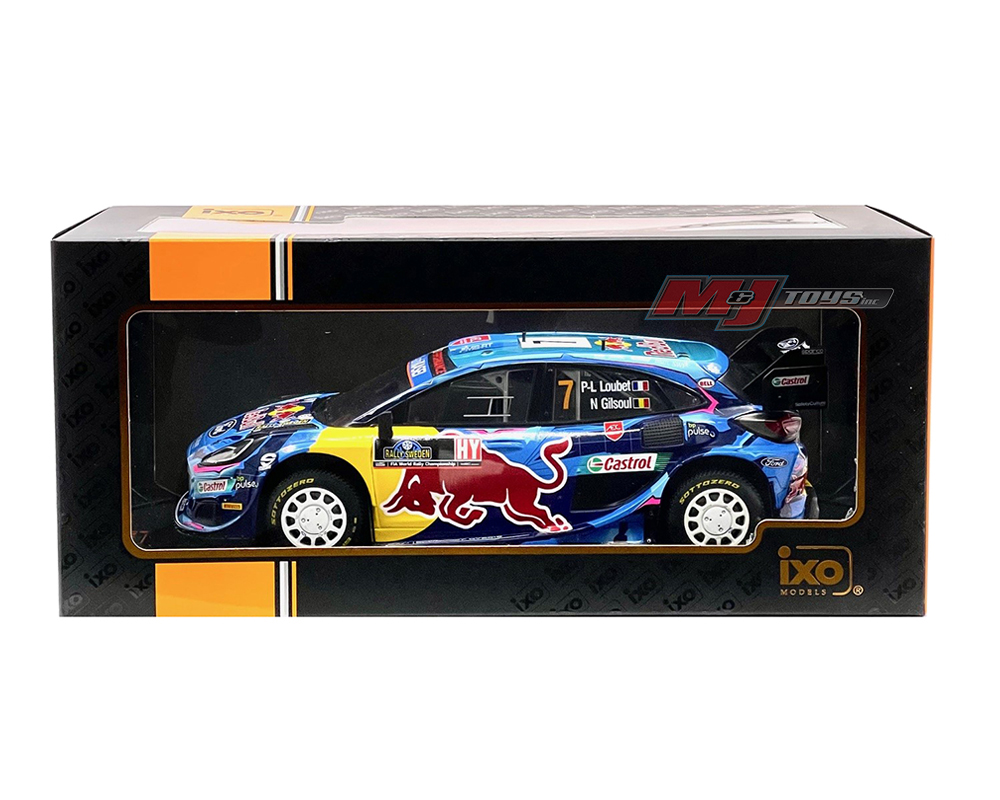 Ixo Models 1:18 Ford Puma Rally1 #7 P-L.Loubet - N.Gilsoul