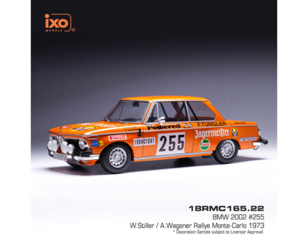 Ixo Models 1:18 BMW 2002 #255 W. Stiller / A. Wagener Rallye Monte-Carlo 1973 - Image 2